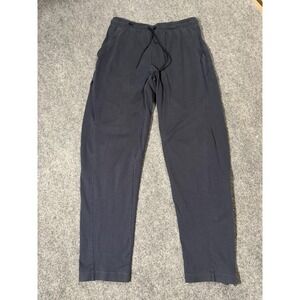 Y-3 Adidas Yohji Pants Mens Medium Blue Track Joggers Elastic Waist Zip Ankle